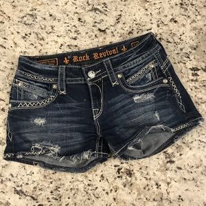 Size 28 Rock Revival shorts